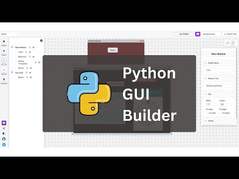 Python GUI Builder - PyUiBuilder