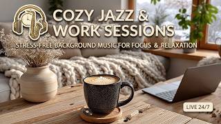 Smooth Jazz ~ Relaxing Work Music & Study Jazz for Focus and Productivity in This July