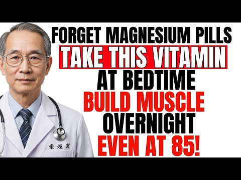 Forget Magnesium Supplements! Take These 2 Vitamins at Night to Rebuild Muscle Overnight