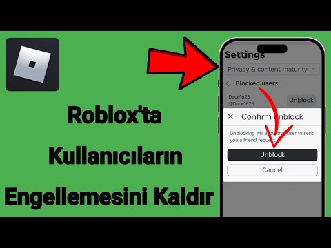 Roblox'ta (2025) birinin engellemesini nasıl kaldırırım