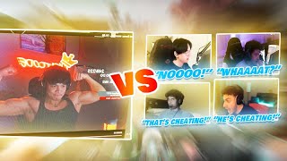 CHEATCODE vs Pros/Streamers With Their Reactions