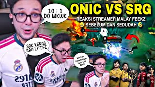 LUTFI, STOP ACTING TOUGH!! 🤣 MALAY STREAMER REACTION FEEKZ | ONIC VS SRG EWC/MCS 2026