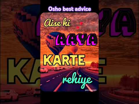 Osho Advice || Life changing tips #spirituality #learning #osho #oshoquotes #meditation #krishna