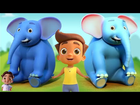 Ek Mota Hathi, சிட்டு குருவி @more+ More Tamil Baby Song and Kids Animation