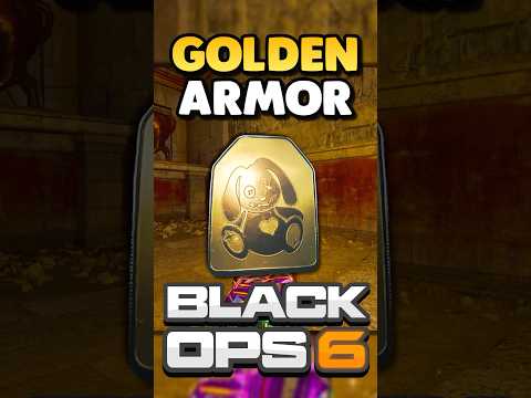 Free *GOLDEN ARMOR* Easter Egg in BO6 Zombies