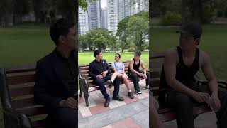 Không nên gác chân lên người khác #hada #kindness #kungfu