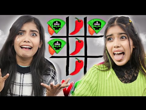 Food Tic Tac Toe Challenge!!