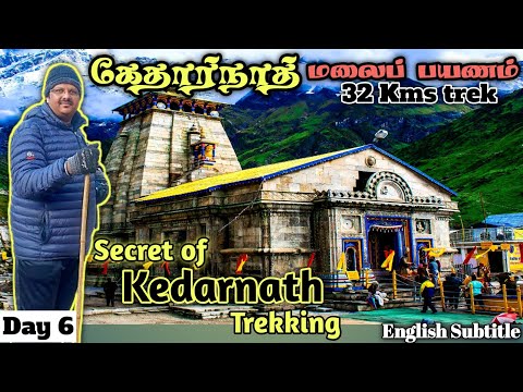 Day6:-கேதார்நாத் மலைப் பயணம் | Thrilling Kedarnath Trekking Adventure | Chardham Yatra தமிழ் | UK