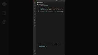 Calendar module in Python #shorts