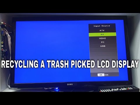 LCD recycling and repurposing- uses for an old LCD/LED monitor or laptop display