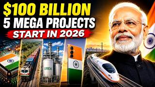5 Mega Infrastructure Projects for India's $10 Trillion Economy