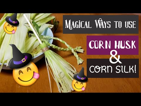 Magical uses for corn husk & corn silk! Witch-Wicca-Witchcraft-Pagan-Magic