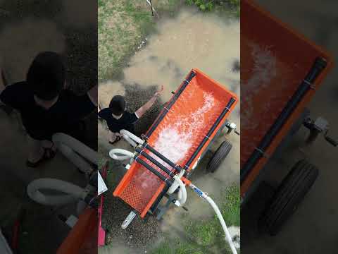 ATV gold shaker VS mini Monster #goldmining #goldpanning #automobile