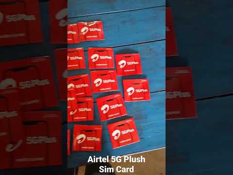 Airtel 5G Plush Sim Card