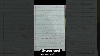 #divergentsequence#sequence #subsequence#bscmath #highermathematics #realanalysis #mscmathematics ##