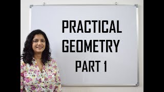 Class 6 Maths Chapter 14 Practical Geometry Part 1