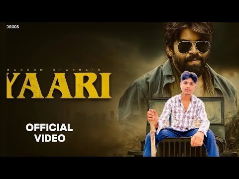 Yaari (Official Music Video) Masoom Sharma mayankstudiox | Kartikraj  | New Haryanvi Songs2025 |
