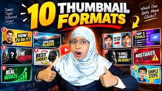 9 Proven Thumbnail Formats to Boost Your CTR | YouTube Thumbnail Secrets