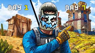 I Survived 7 Days SOLO Against CLANS - Rust Movie
