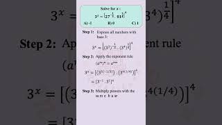 Math Olympiad Question 8: Exponent Battle! Can You Solve This Trick Equation?