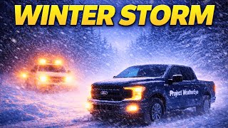 ⚠️LIVE: Bomb Cyclone Blizzard-Like Blowing Snow 45 MPH Gusts in South-Central Wisconsin