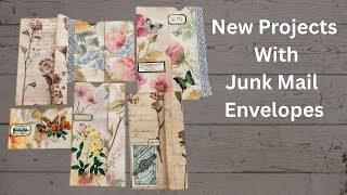 NEW CREATIVE WAYS TO USE JUNK MAIL ENVELOPES