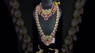 Best Jaipuri Bridal Set manufacturer ￼ #artificialjewellery #jaipurjewellery  #bridalset #Kundan