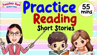 READING LESSON | PRACTICE READING Grade1, 2, 3 |Teacher Aya Online Tutor | Compilation