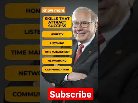 Skills that's attract success #shorts #knowmore