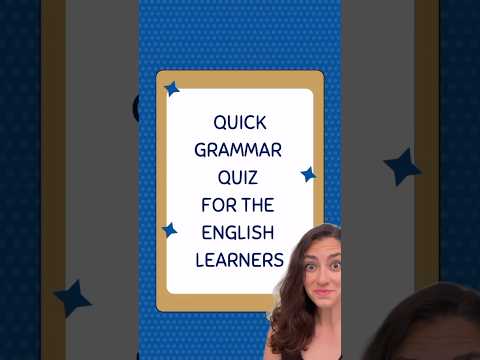 English learners! Can you get 3/3 on this mini #quiz? #languagelearning #learnenglish #lingualmuse