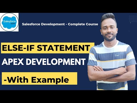 Else-If Statement in Salesforce apex || Conditional Statement in Apex Programming