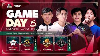 CREATOR WARS DAY 5 BATTLE OF STARS