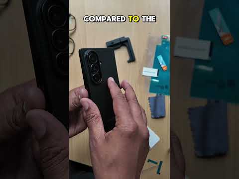 WTF is this Galaxy Z Fold7 case? #galaxyzfold7 #androidphone #tech