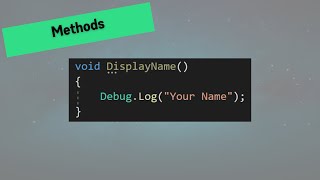 Unity for Beginners - 018 - Methods