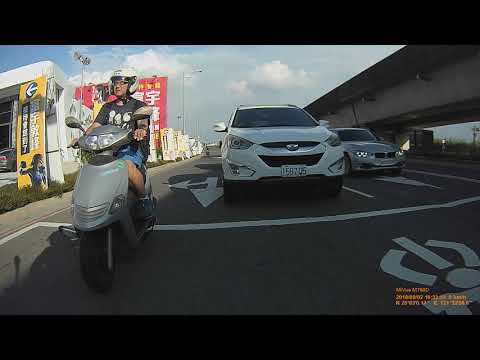 Mio MIvue M760D【白天後鏡頭】 騎乘重機，也要前後雙鏡頭才安全│台中SUZUKI經銷商上閤重車