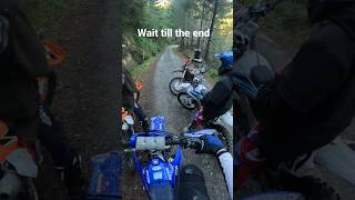 wait till the end #bata 250cc #4k #shorts #epic #enduro #dirtlife #pov #dirtbike #nz