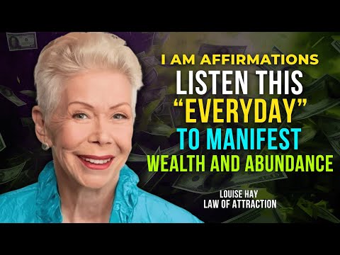 Louise Hay: "I AM RICH & ABUNDANT" 25 Minutes Of Wealth And Money Manifestation | Law Of Attraction