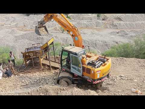 Gold mining wotk started in kohat Pakistan #goldbusiness