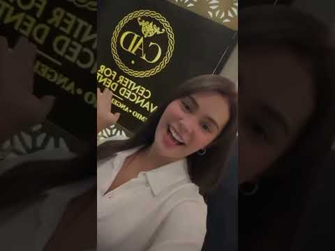 Nag Papalinis si Ivana Alawi Ng Teeth Ang puti 😱 Sa CAD Clinic pala Siya nag Papalinis