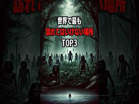 世界で最も訪れてはいけない場所Top3 #世界の謎 #訪れてはいけない場所 #危険なスポット #神秘の島 #未接触部族 #チェルノブイリ #ヴォストーク湖 #禁断の場所