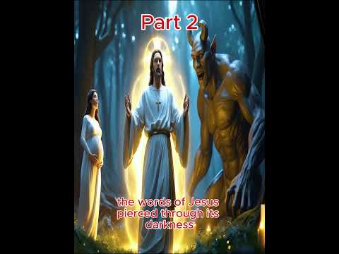 The Girl Who Met the Devil and Jesus Christ🙏🙏#jesus #jesuschrist #god #bookofgod #shorts #amen #ai
