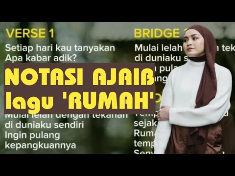 NOTASI-NOTASI AJAIB LAGU RUMAH SALMA SALSABIL #rumahsalmasalsabil #salmasalsabil