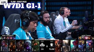 C9 vs TL - Game 1 | Week 7 Day 1 S16 LCS Spring 2026 | Cloud 9 vs Team Liquid G1 W7D1 Full Game