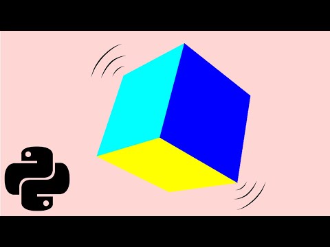 Python Tkinter Tutorial | How to Add Flat Shading to a Cube