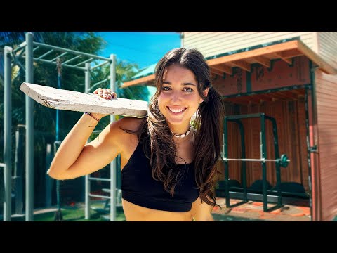 I built a backyard gym because i had no choice