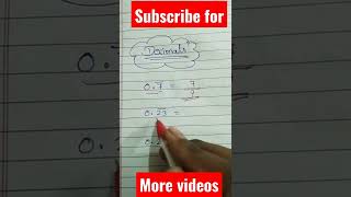 Decimals #shortsfeed #shorts #youtubeshorts #trickymath #mathshorts