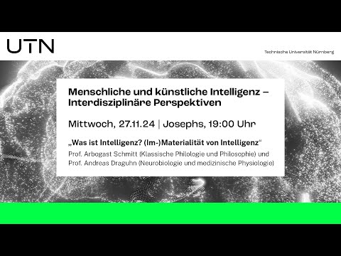 Menschliche und künstliche Intelligenz – Interdisziplinäre Perspektiven