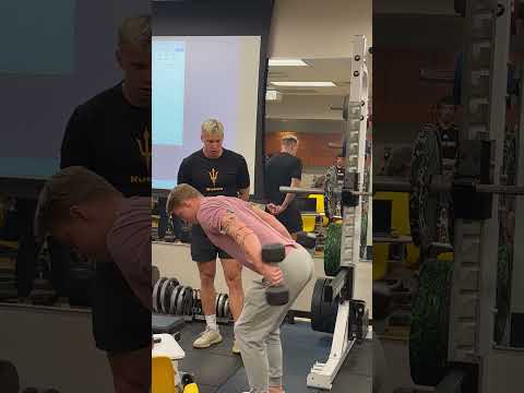 ASU's Sport Biomechanics class - EMG with Noraxon #SportsScience #EMG