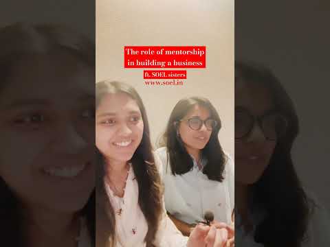 The magic of mentors. Watch to know more! ✨ #podcast #brandstory #soel