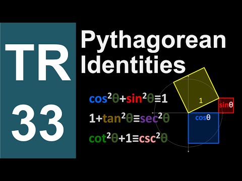 TR-33: Pythagorean Trig Identities (Trigonometry series by Dennis F. Davis)